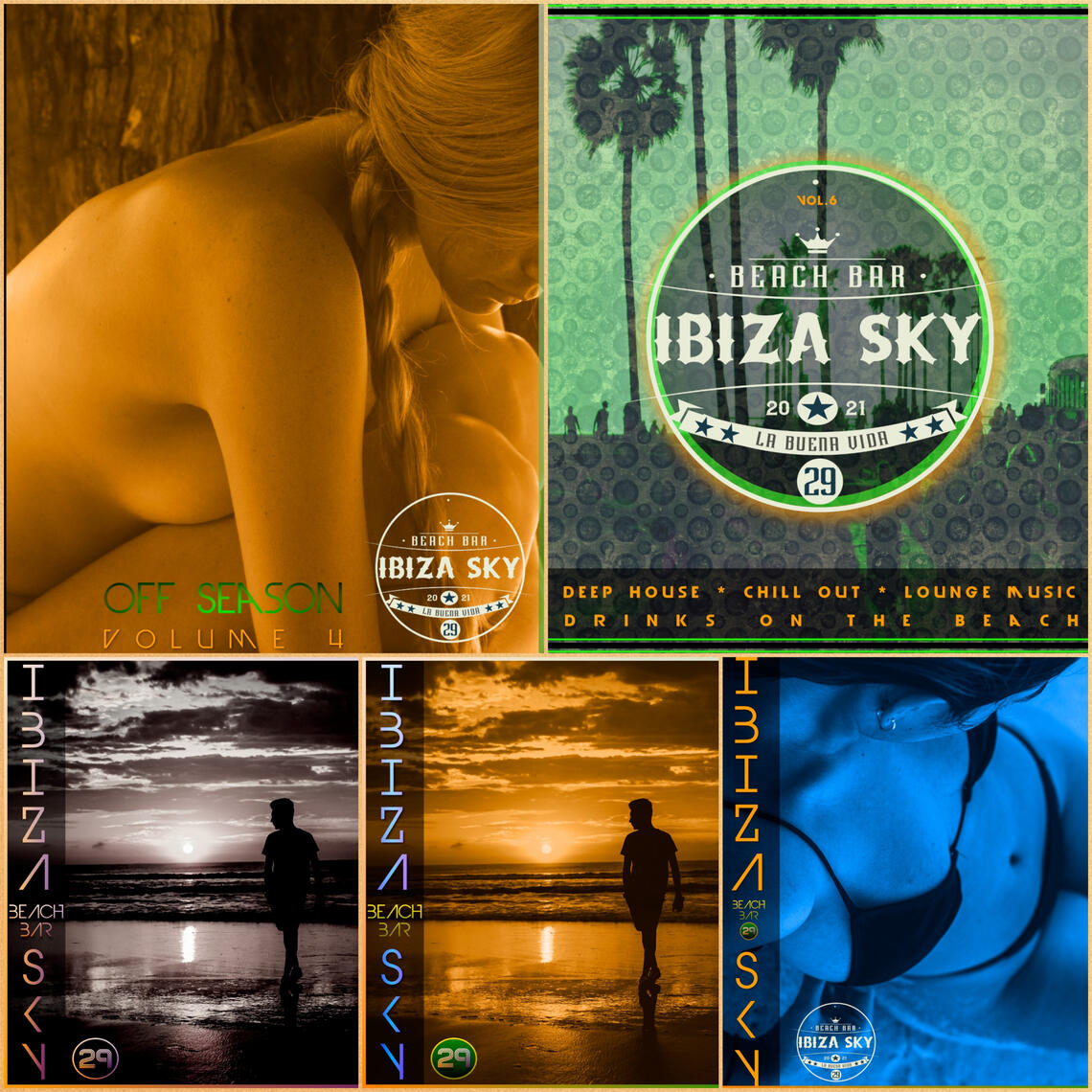 Ibiza Sky Beach Bar 29 - Music Collection - all released EPs - House, Deep House, Chill Out, Ambient - enjoy